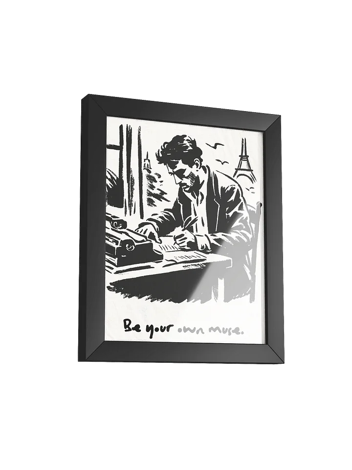 Be Your Own Muse Framed Paris Poster product image (7)