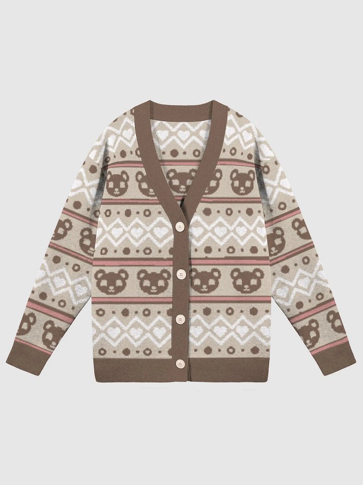 TeddyChan Christmas Cardigan - Brown product image (2)