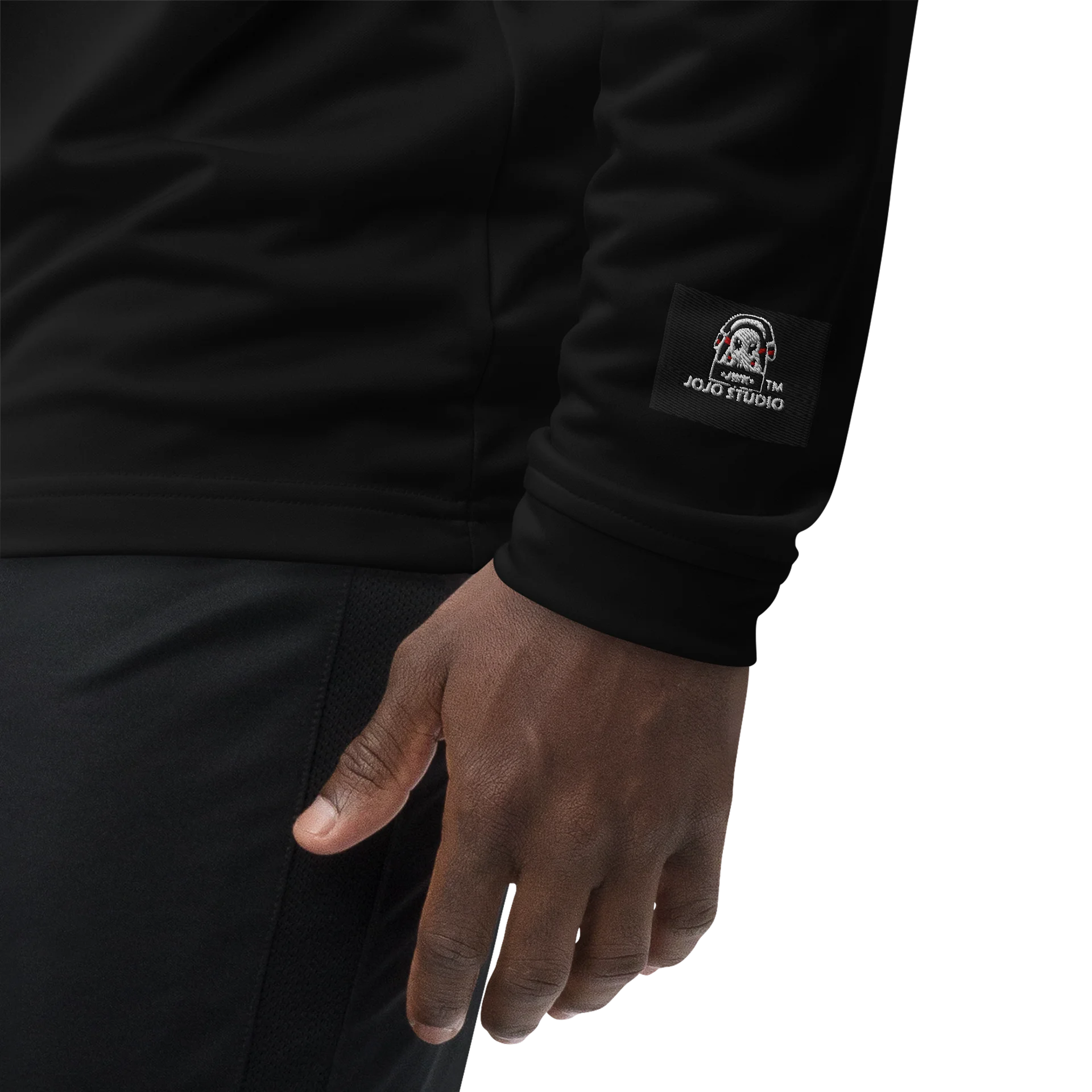 JWK JOJO Studio Skull Logo Quarter-Zip Pullover product image (3)