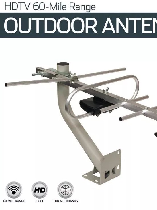 Onn Outdoor TV antenna product image (1)