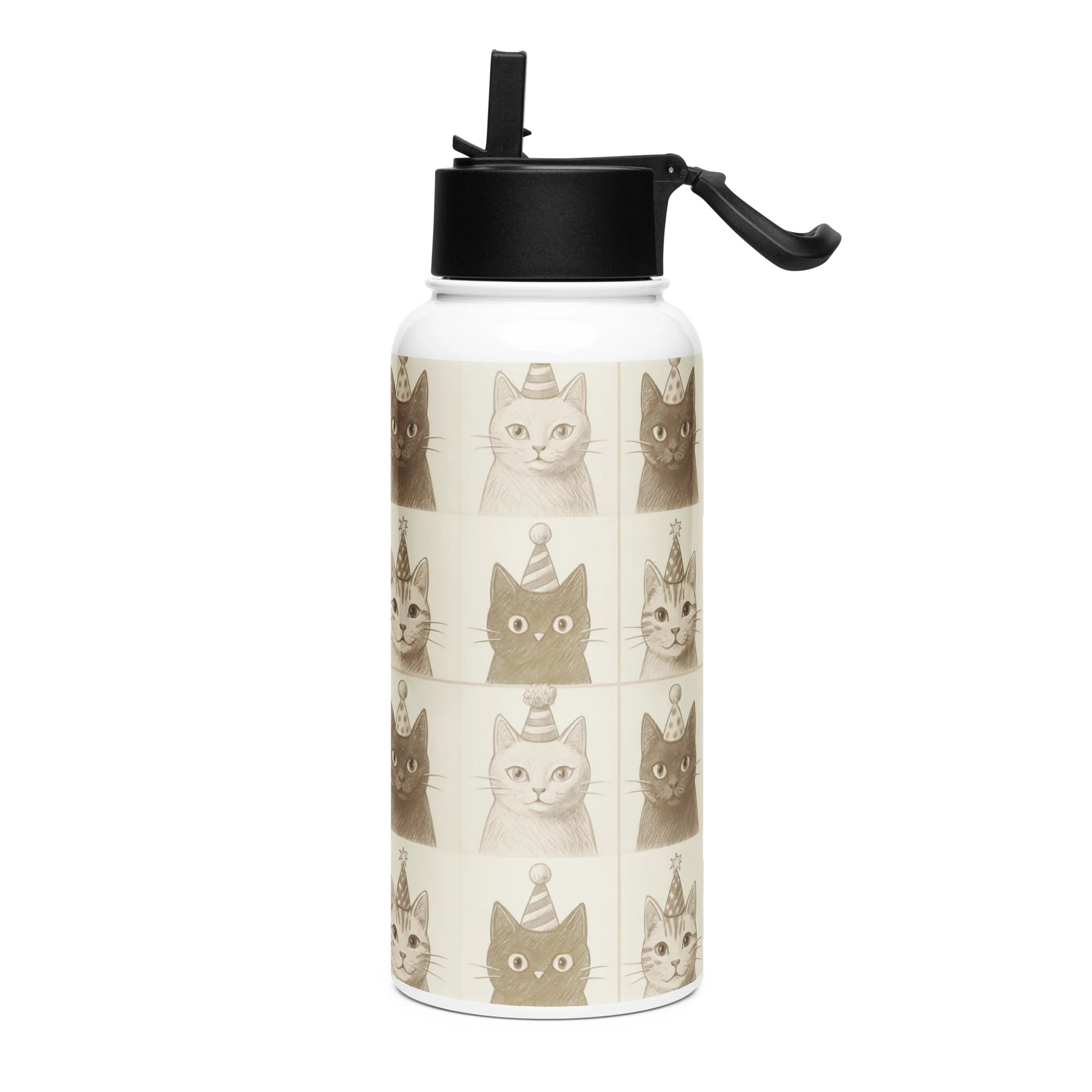 Meow Mixer Stainless Steel Water Bottle product image (3)