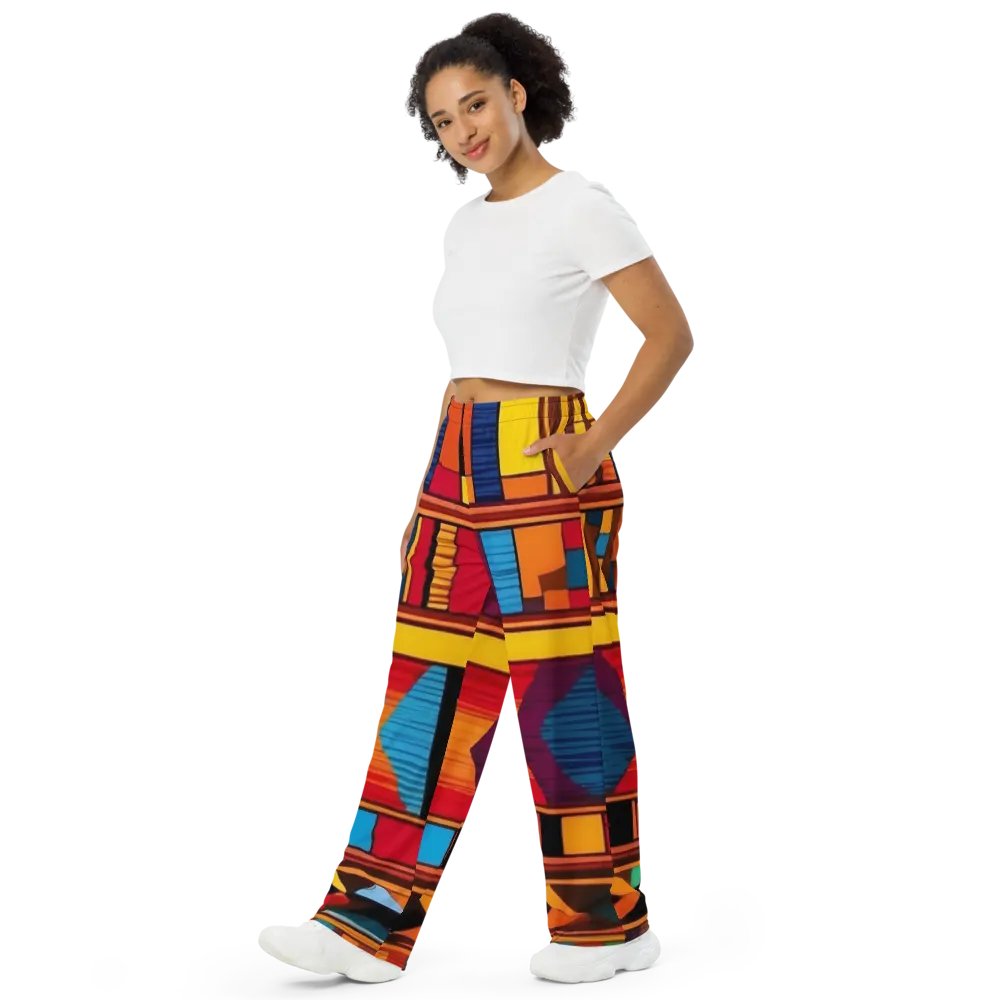 African Kente Carnival: Tribal Tales in Every Thread product image (4)
