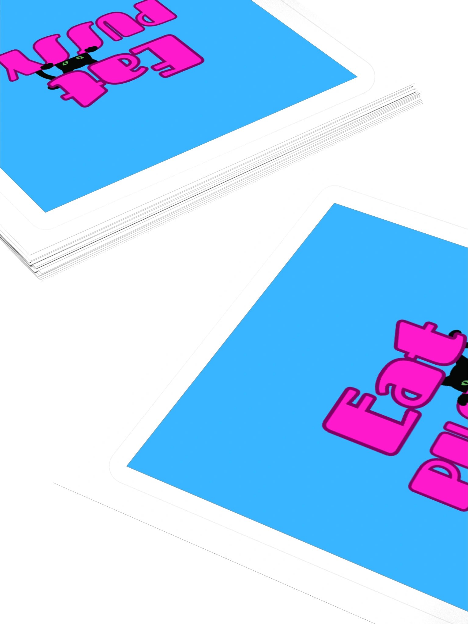 Eat P*ssy Square Sticker product image (4)