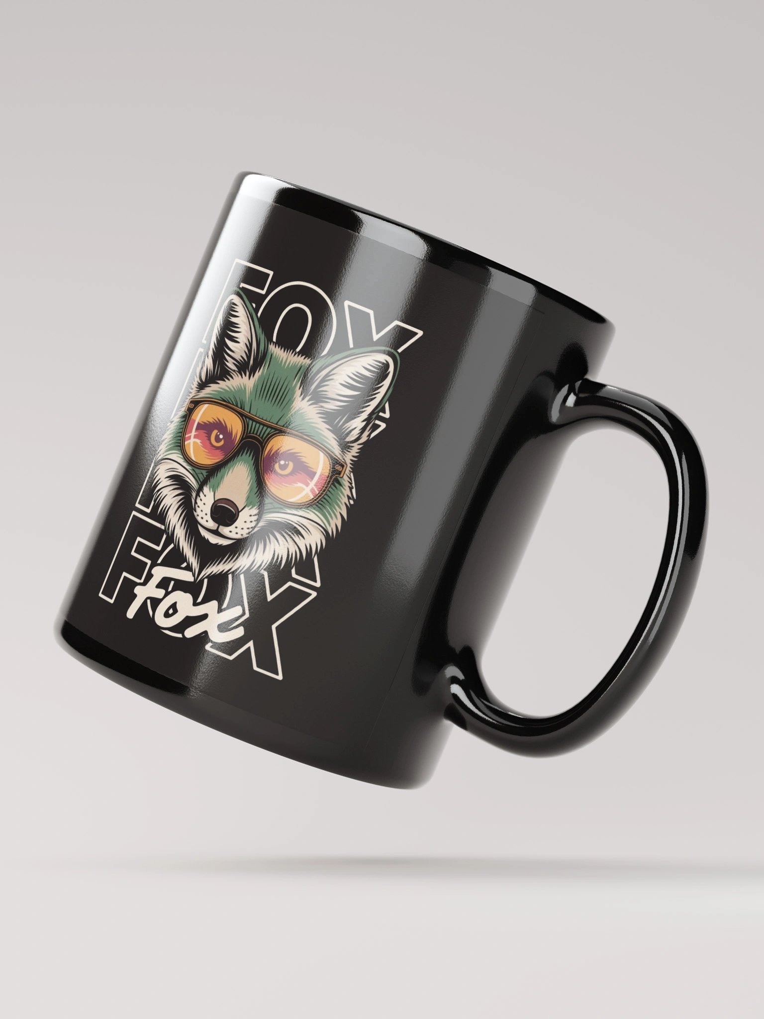 Slick Fox Shades Mug product image (3)