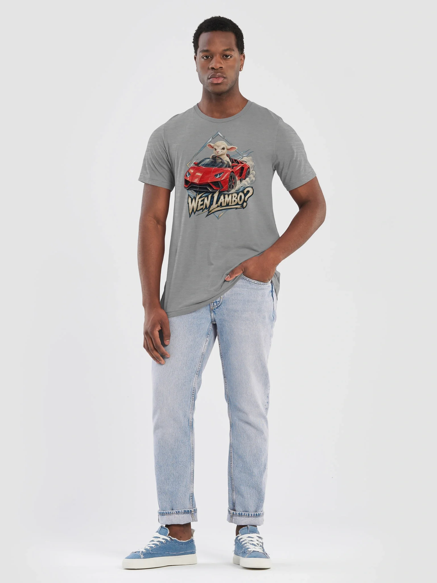Wen Lambo? Tri-Blend Tee preview 51