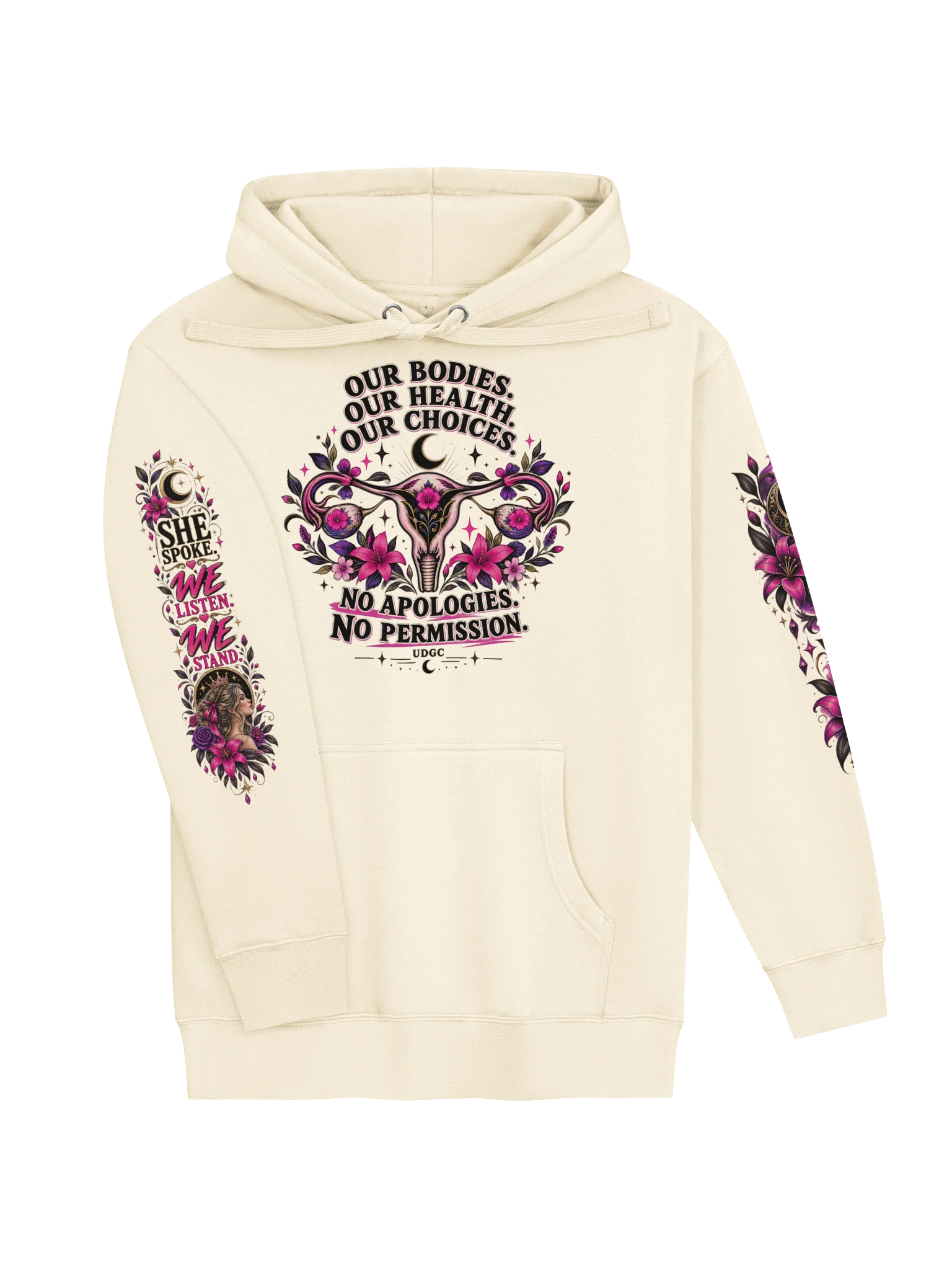Our Bodies. Our Health. Our Choices. Hoodie product image (3)