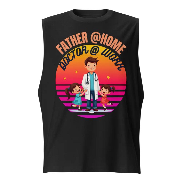 Father @ Home, Doctor @ Work Muscle Tank product image (1)