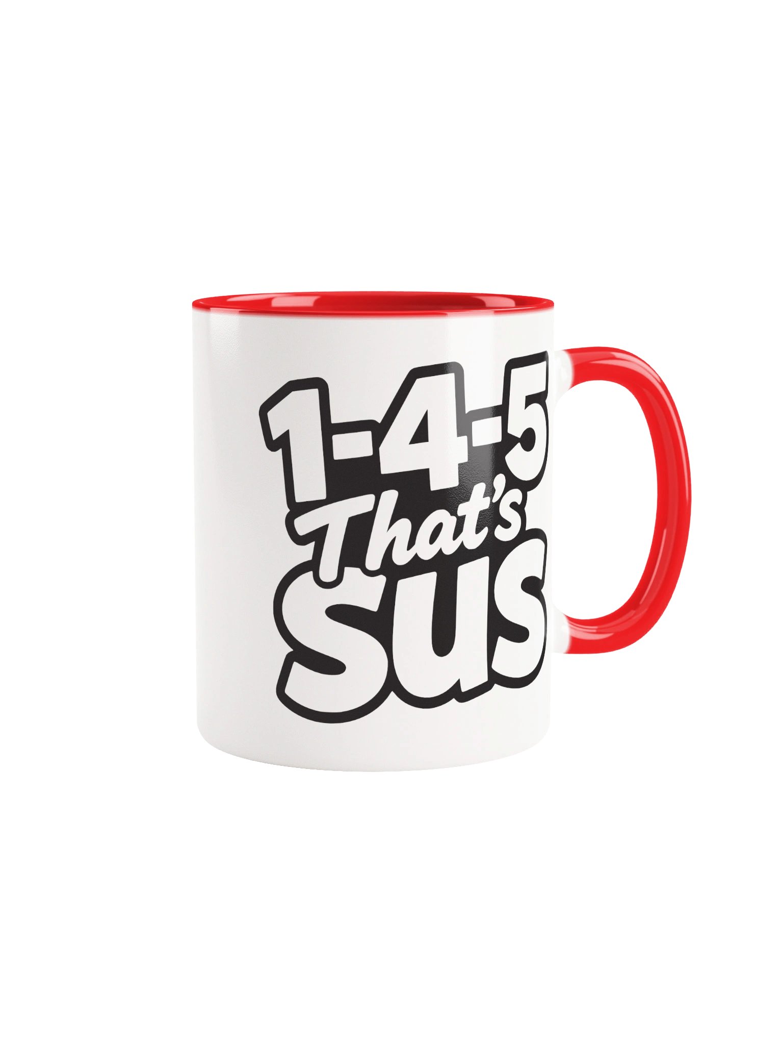 1-4-5 That's Sus Mug | Funny Sus Chord Music Pun product image (32)