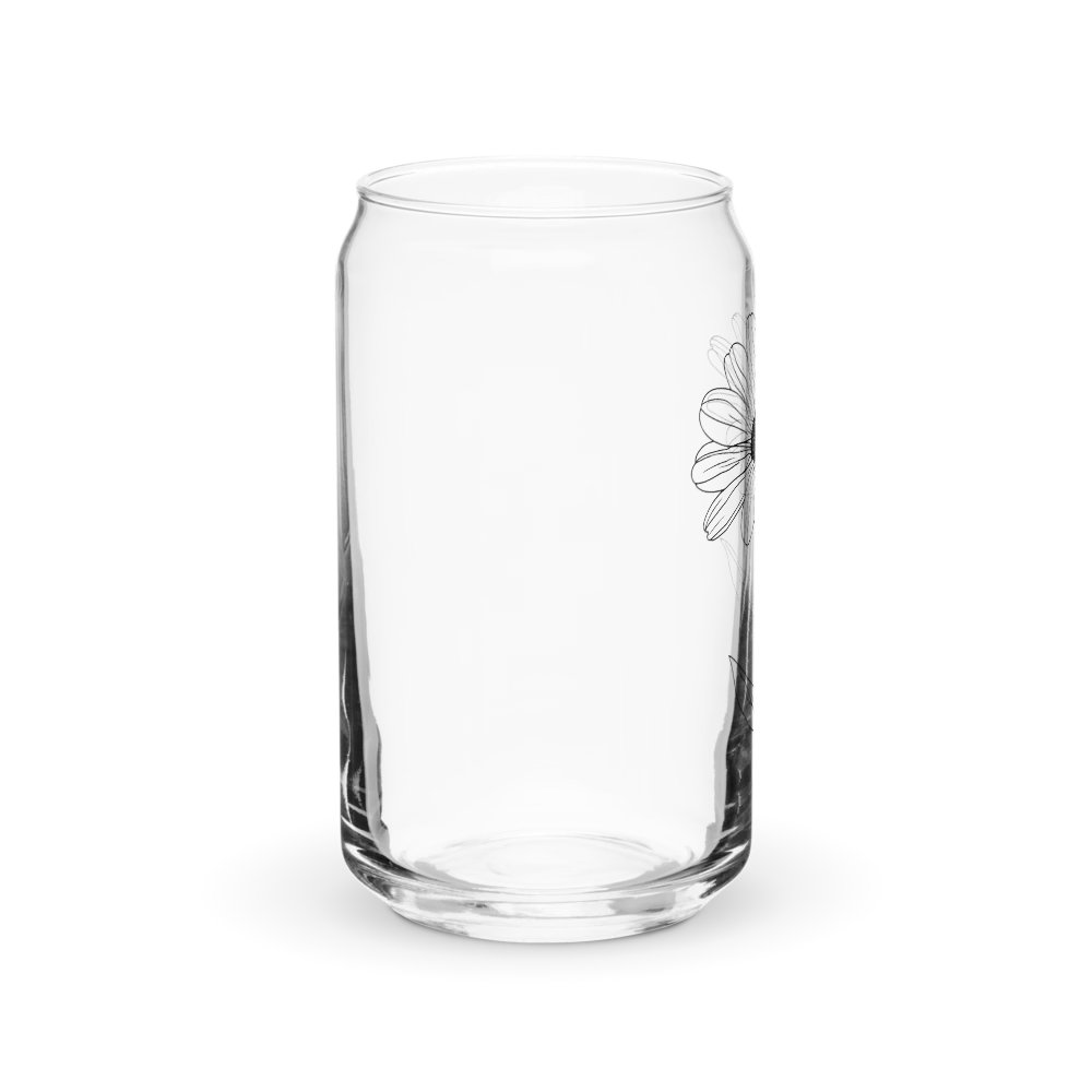 Daisy Sip in Style: Can-Shaped Glass product image (10)