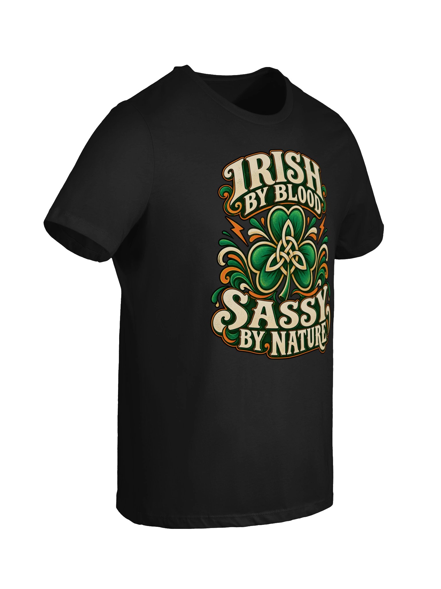 Irish by Blood, Sassy by Nature - Unisex Tee product image (8)