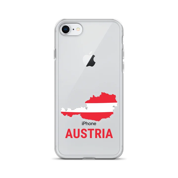 Austria 2026 World Cup Flag iPhone Tough Case - Austria Soccer Phone Cover - Dual Layer Protective Case product image (1)
