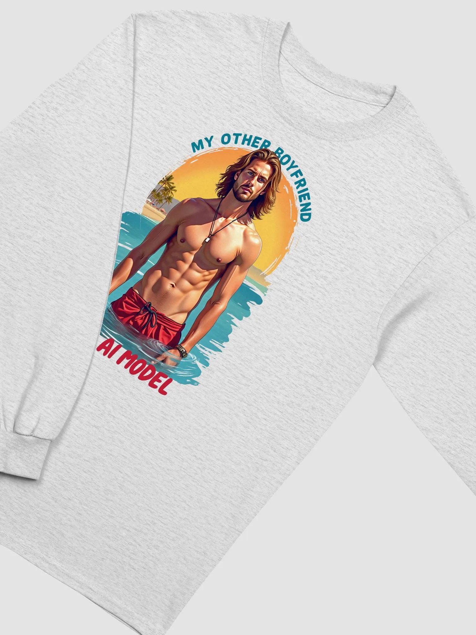 AI Dream Boyfriend Long Sleeve Tee product image (28)