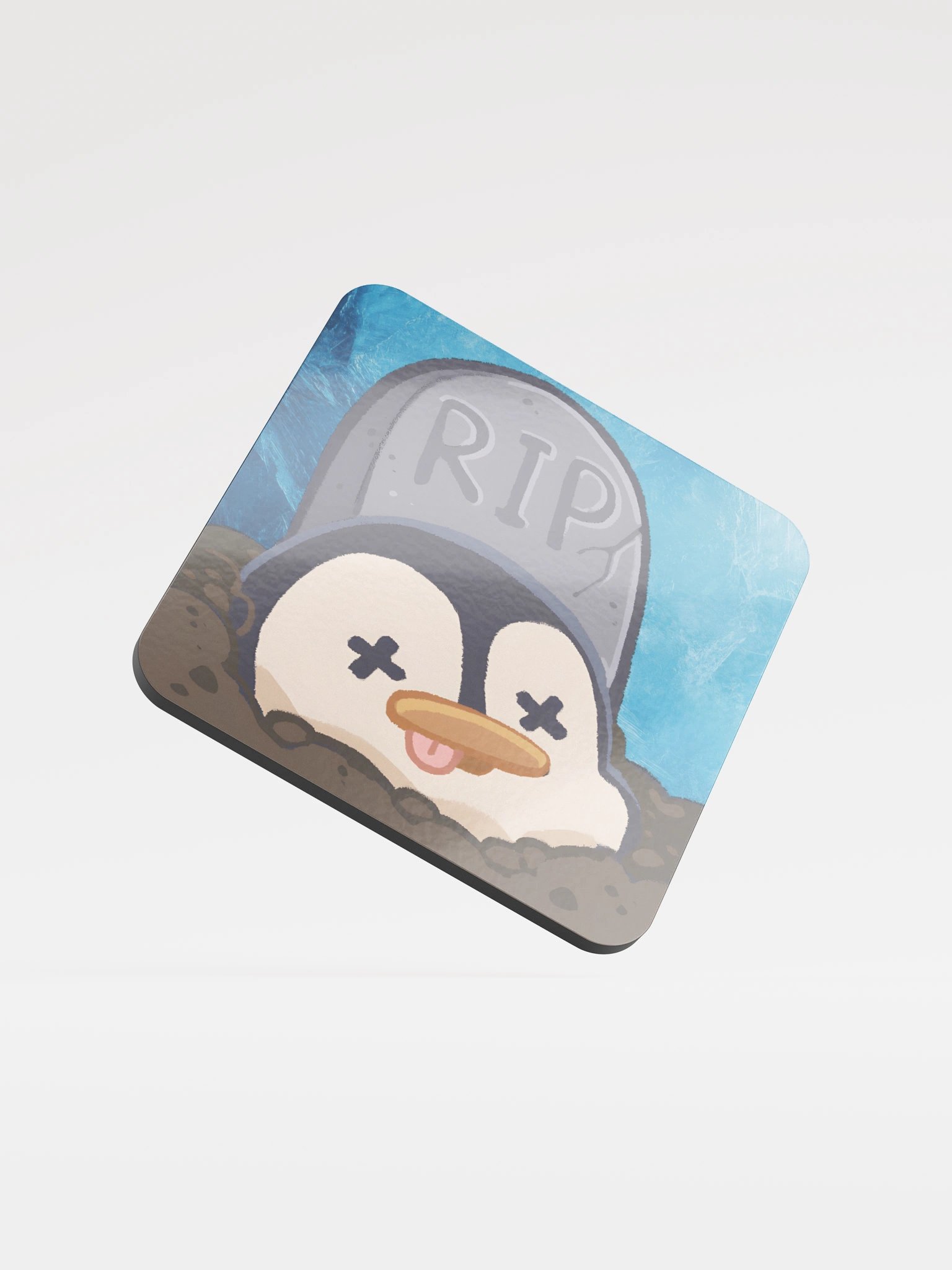 RIP Penguin Coaster product image (1)