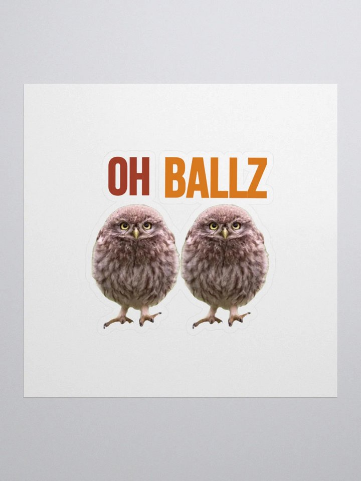 Oh Ballz Sticker product image (1)