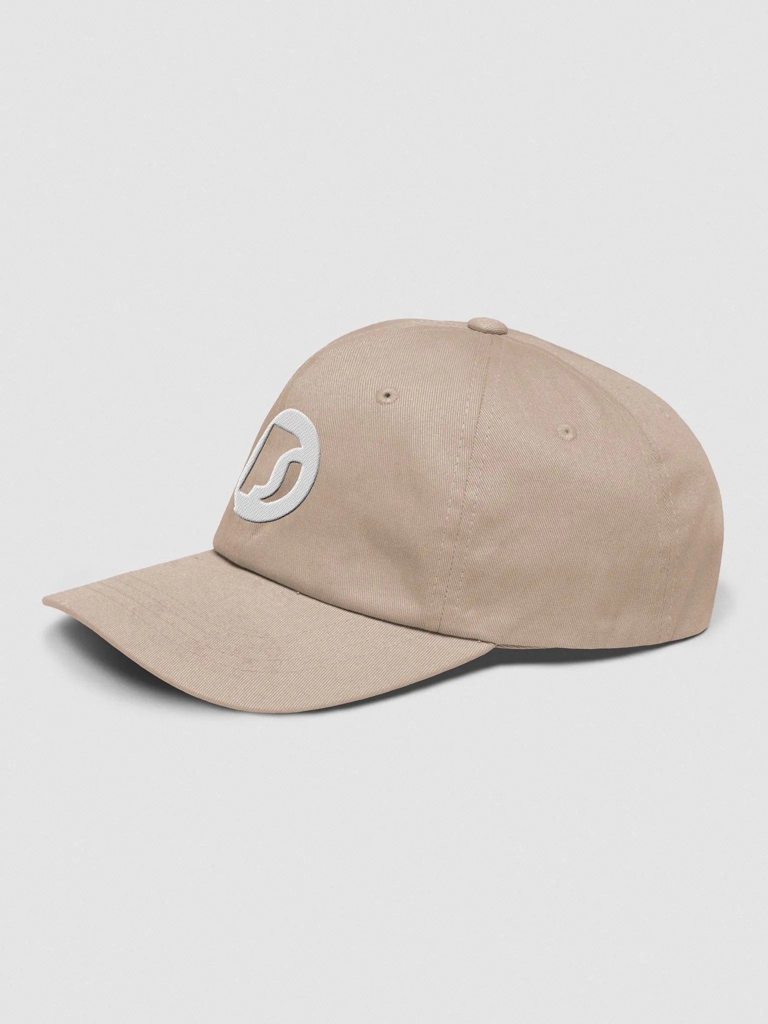 DS OG Logo Dad Cap White/Stone product image (3)