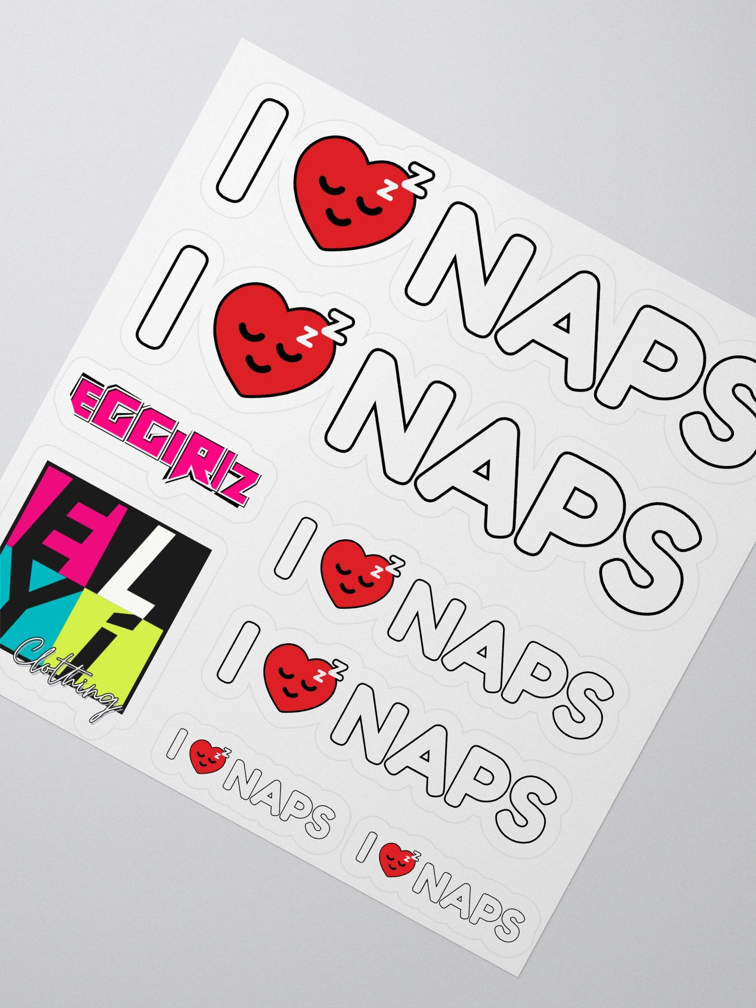 I ♥️ Naps Sticker Bundle product image (2)