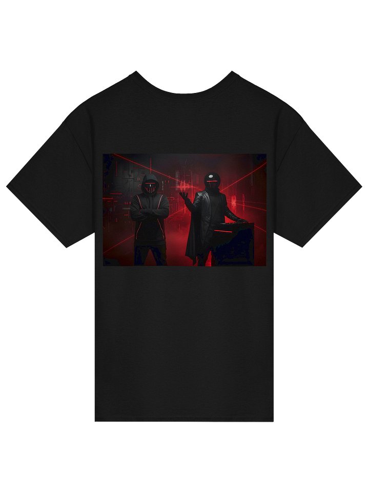 J Christopher Duality Art - Heavyweight T-Shirt - Black product image (2)