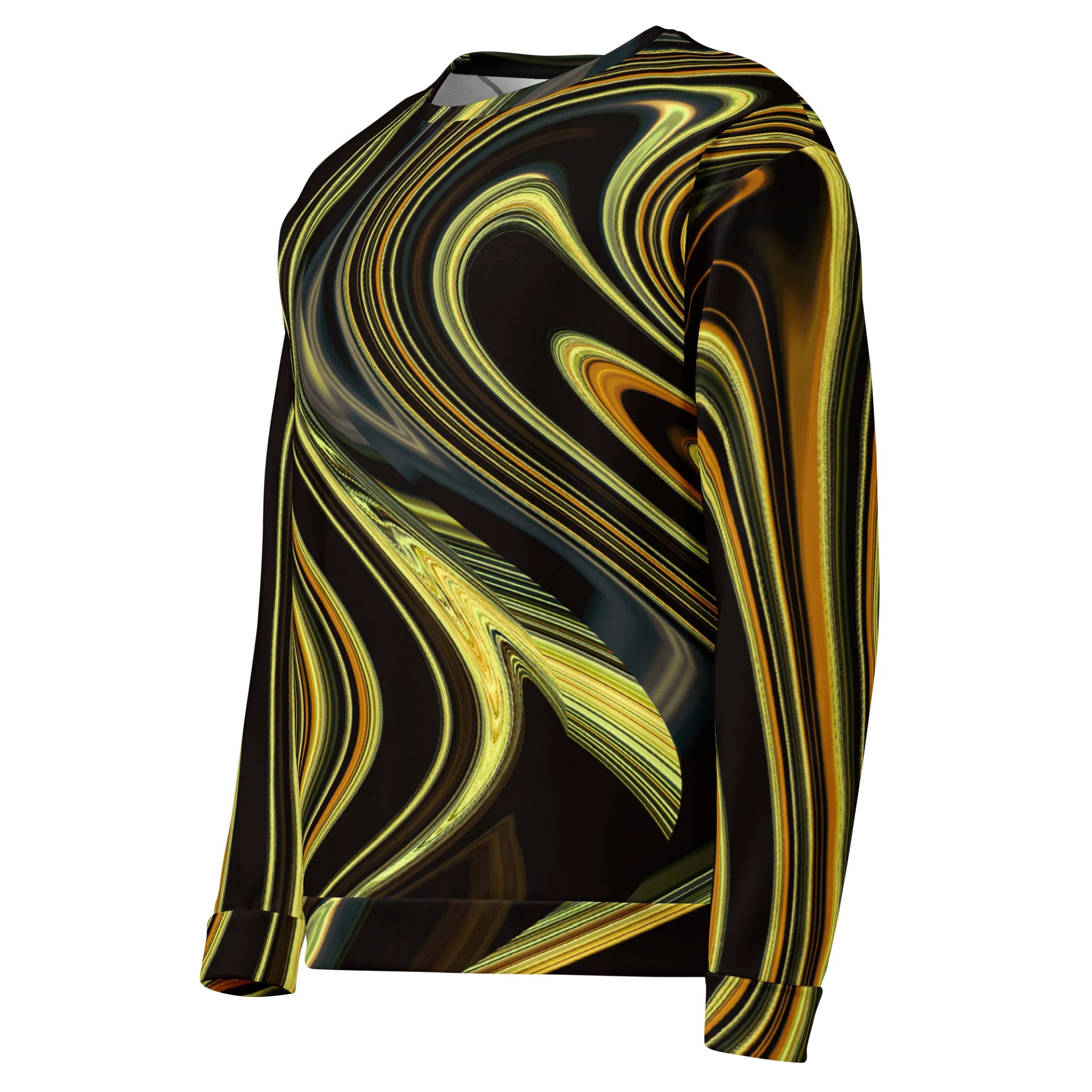 Golden Genesis Swirl | Recycled Sweatshirt product image (5)
