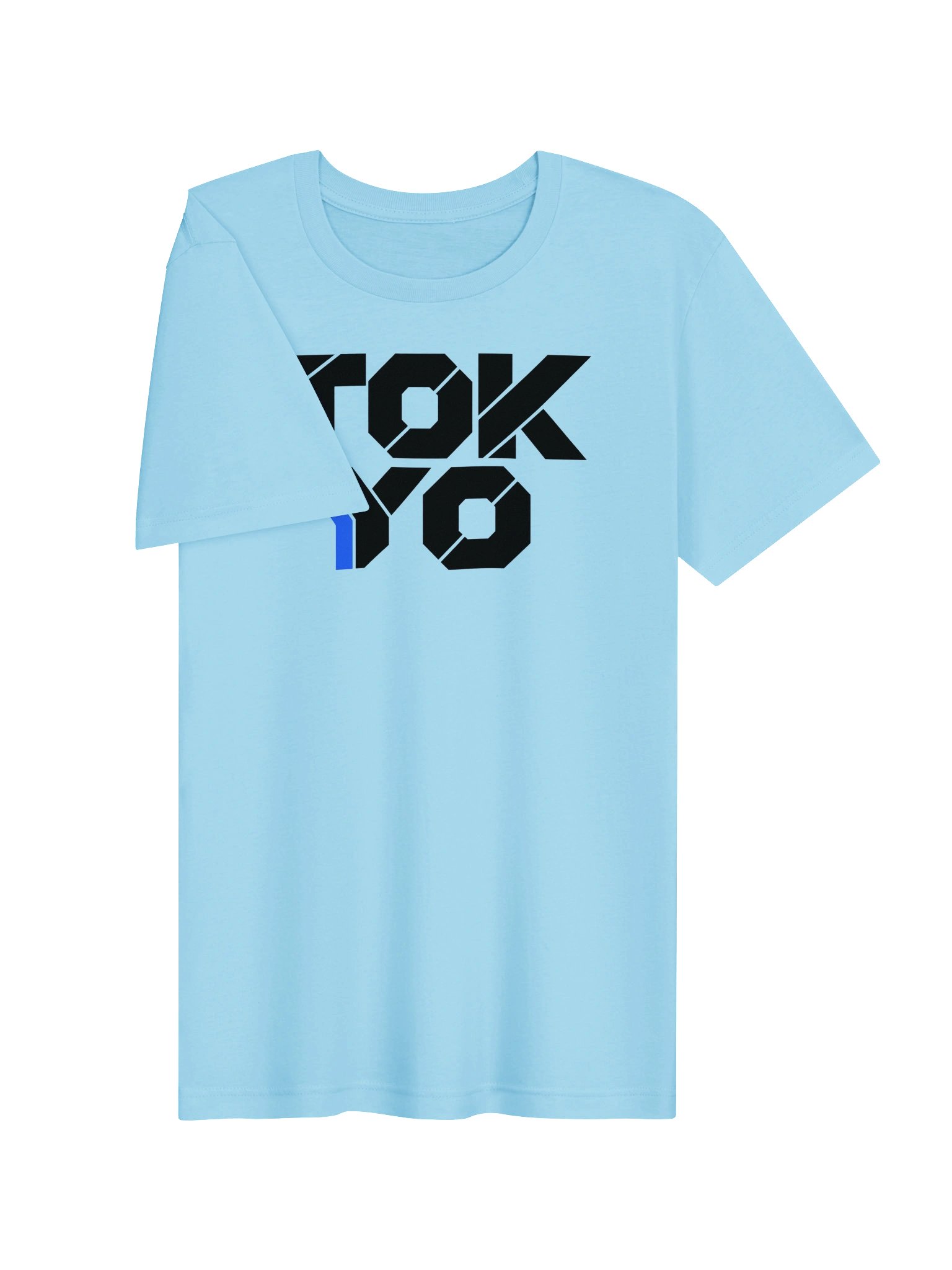 TOKYO Biennale Blue Zigzag Tee product image (3)