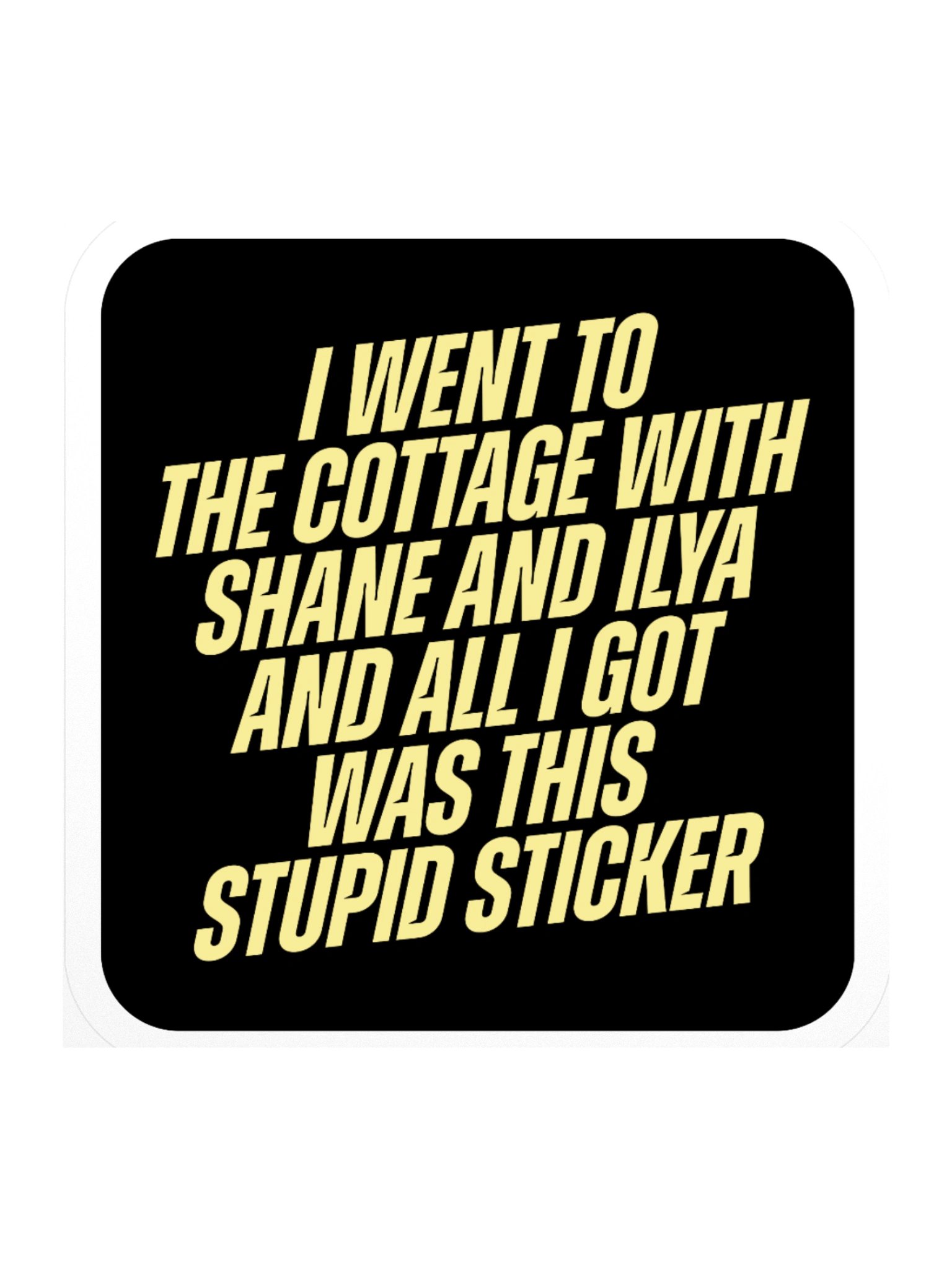 The Cottage • Sticker product image (1)