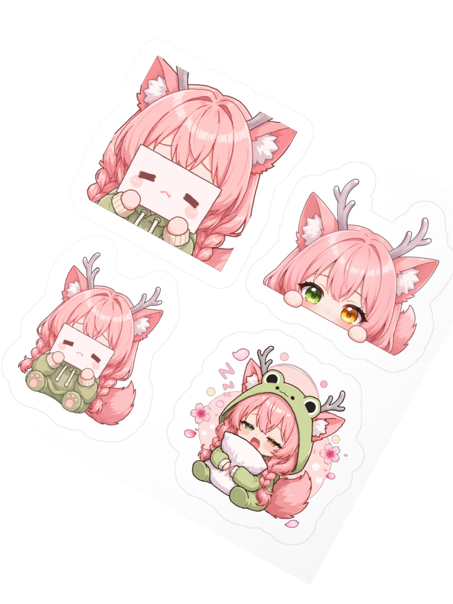 Cozy Fox Sticker Pack product image (2)