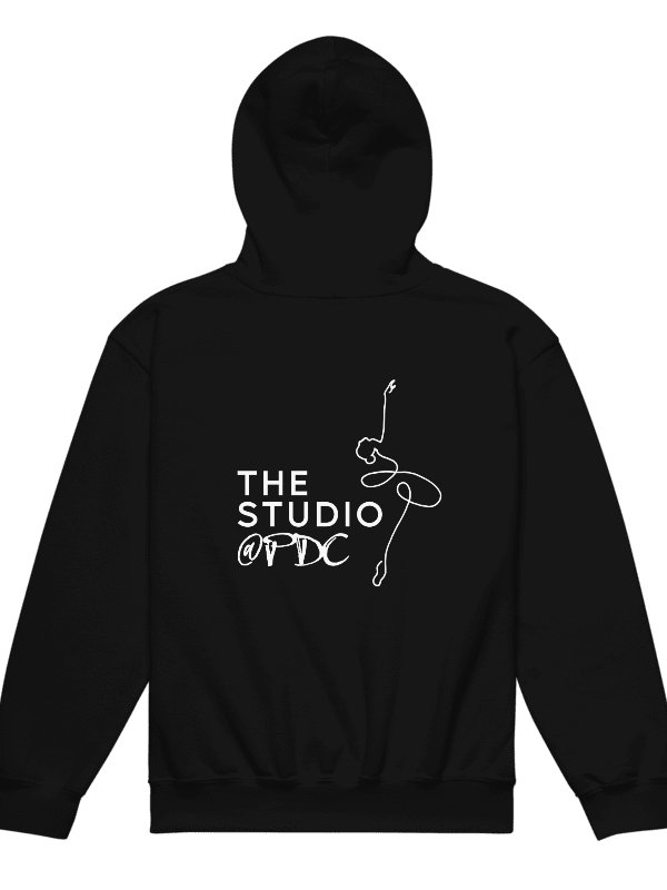Youth Hoodie | White Studio Logo product image (1)