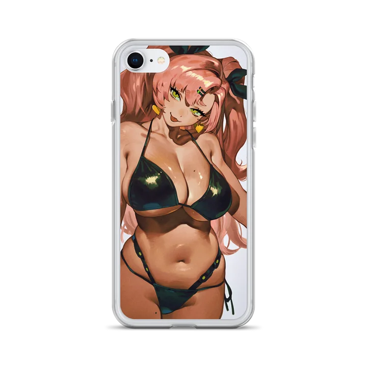 Pink Hair Girl Bikini iPhone Case product image (1)