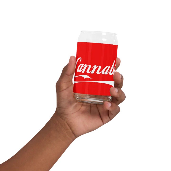 Cannabis Soda Glass product image (2)