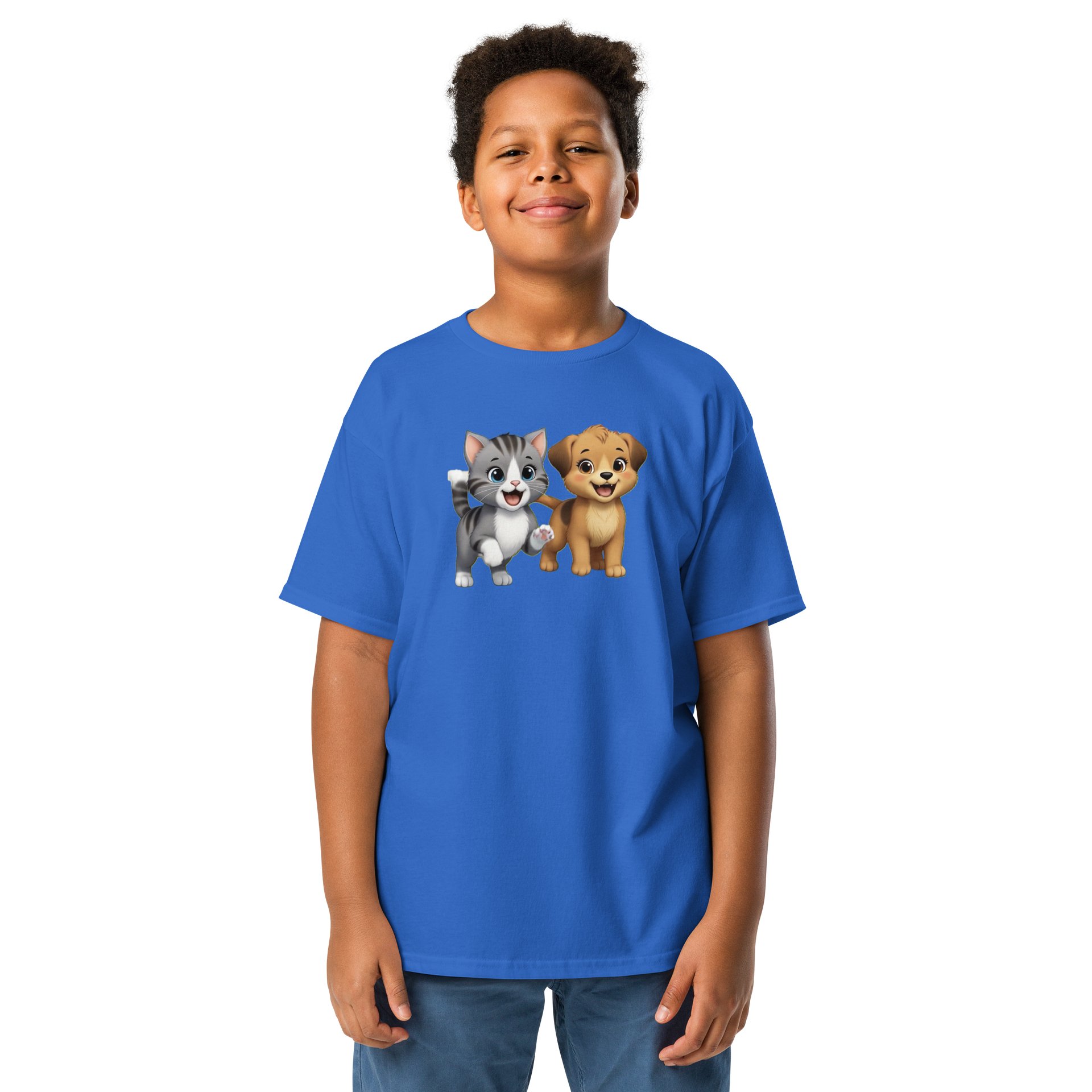 Kitten & Puppy Best Friends Youth Tee product image (1)