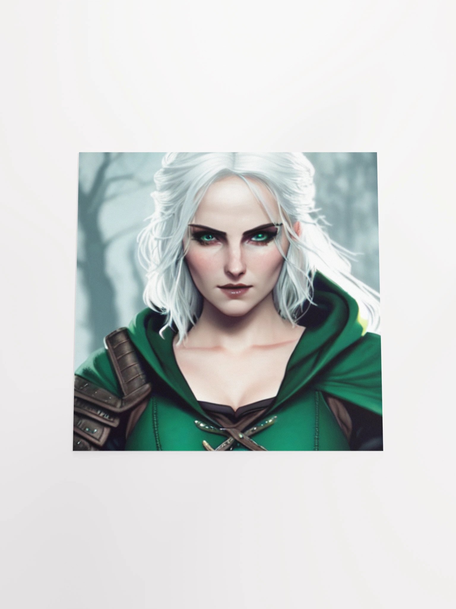 Ethereal Green Eyes Poster product image (20)