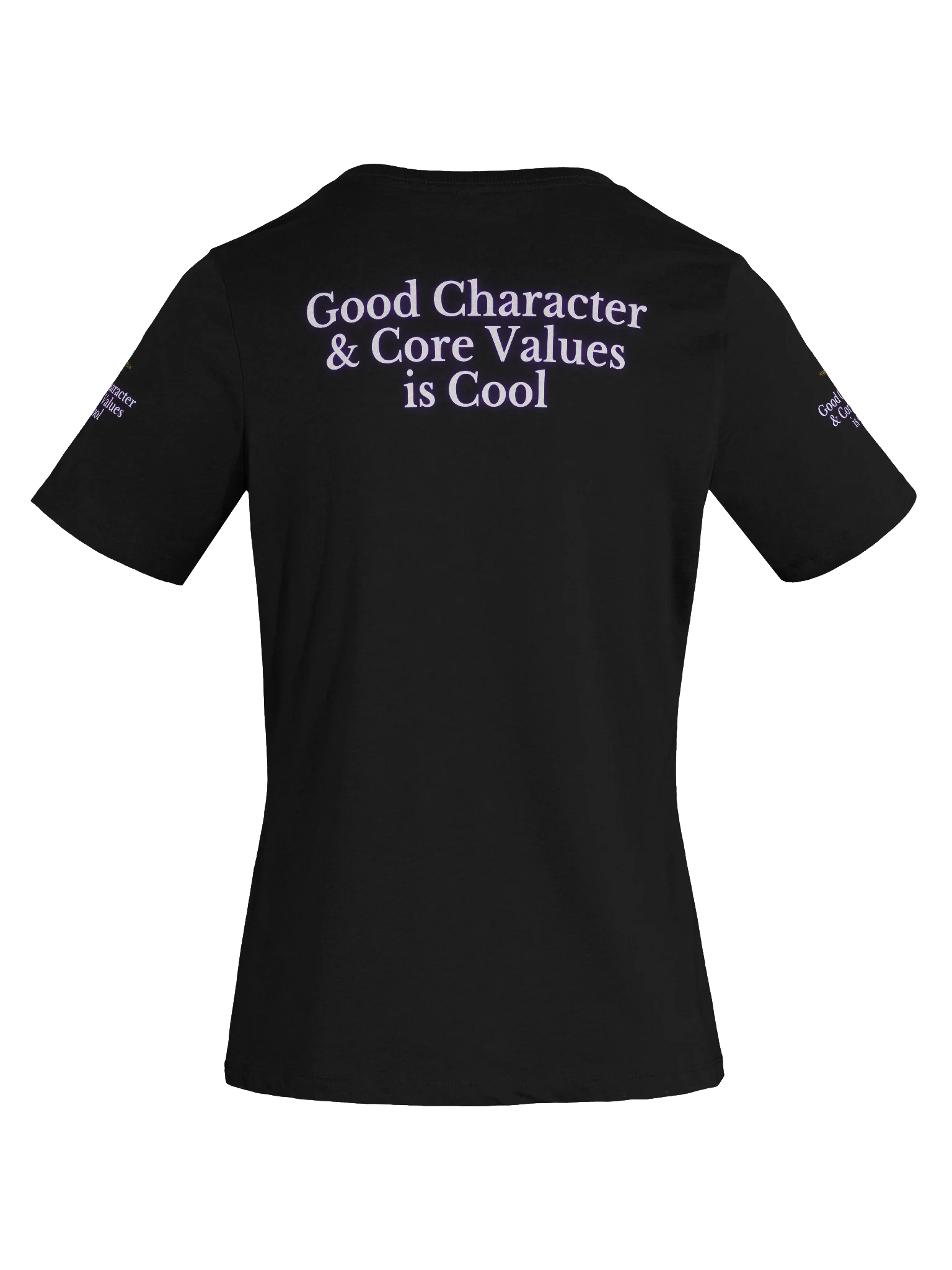 WigganOfficial “Good Character & Core Values is Cool” Women's Relaxed V-Neck T-Shirt product image (8)