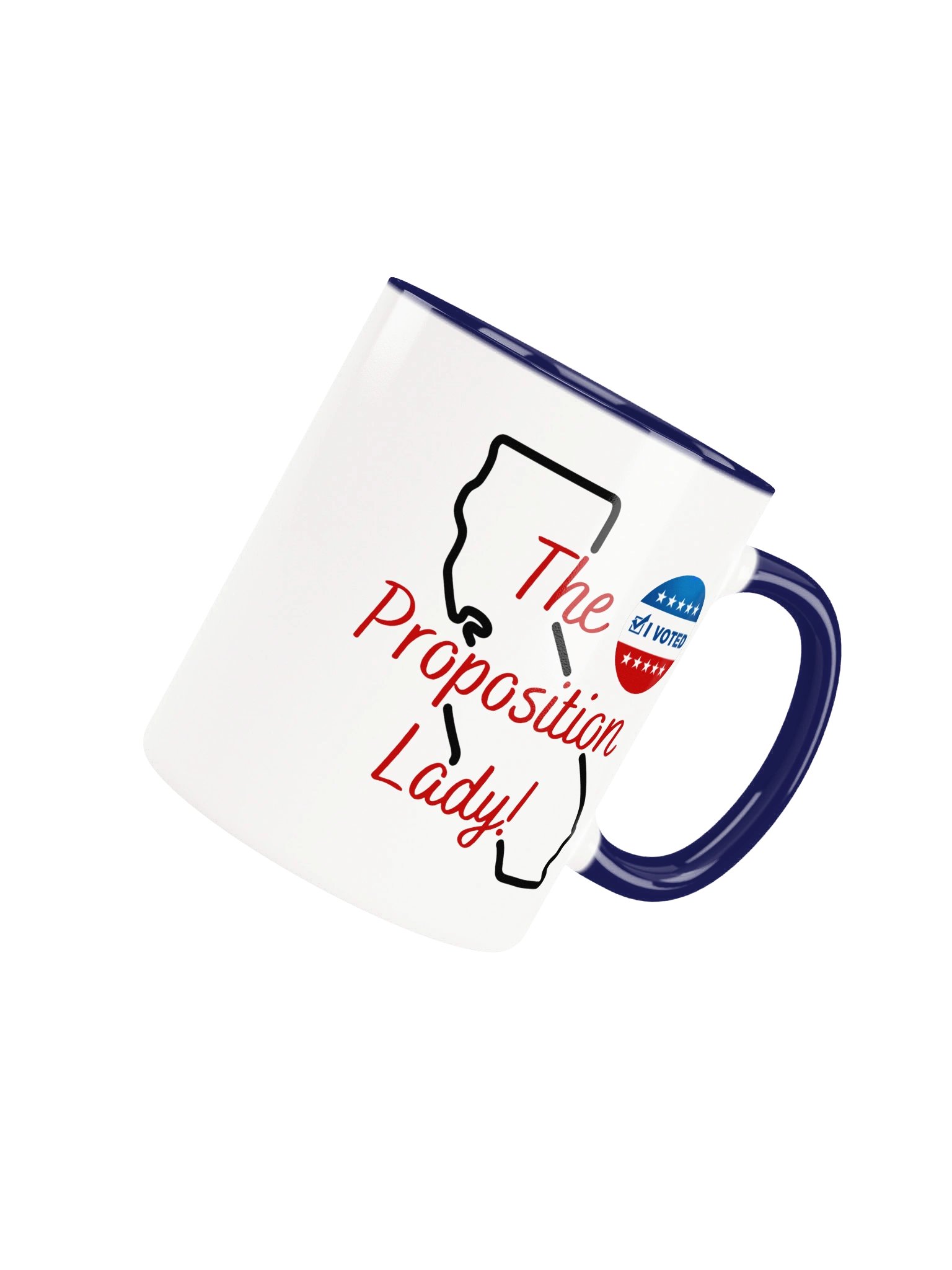 Prop Lady Mug - Blue Inside product image (8)