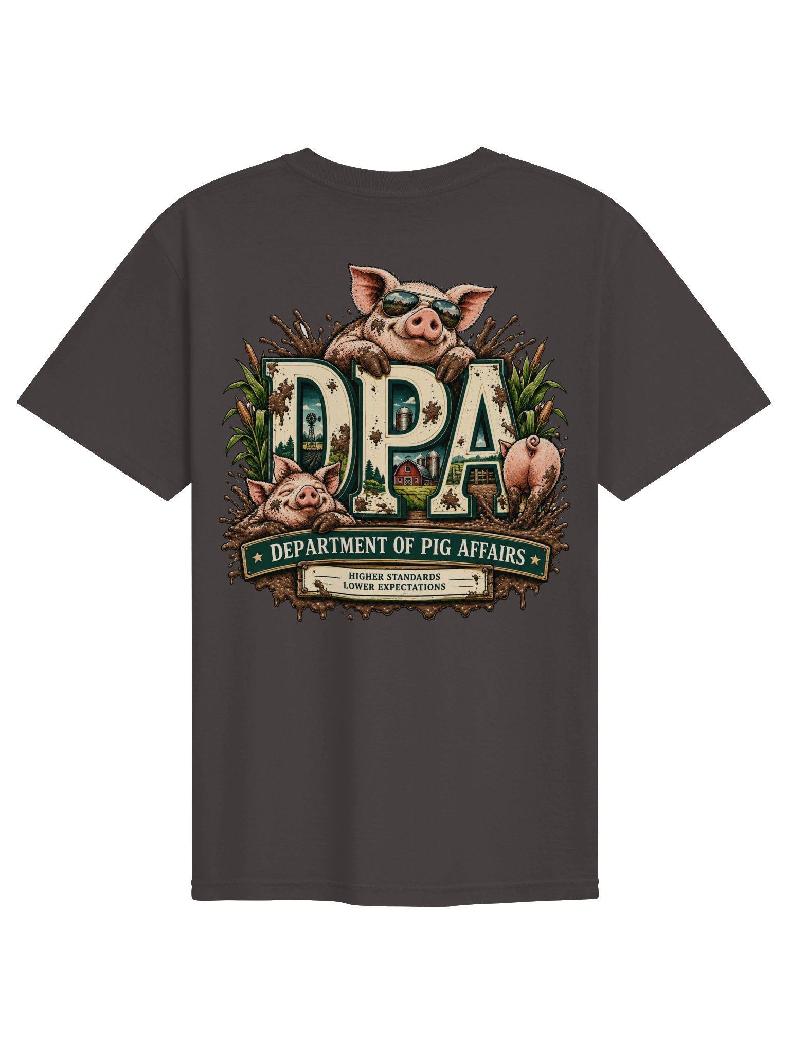 Department of Pig Affairs Heavyweight Tee product image (10)