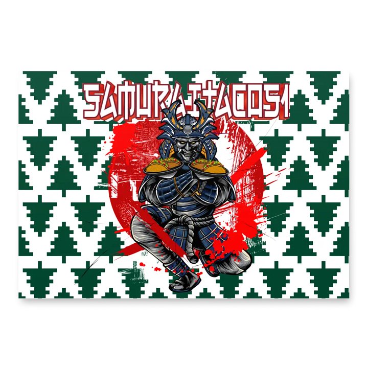 Samurai Tacos Wrapping Paper Set product image (2)