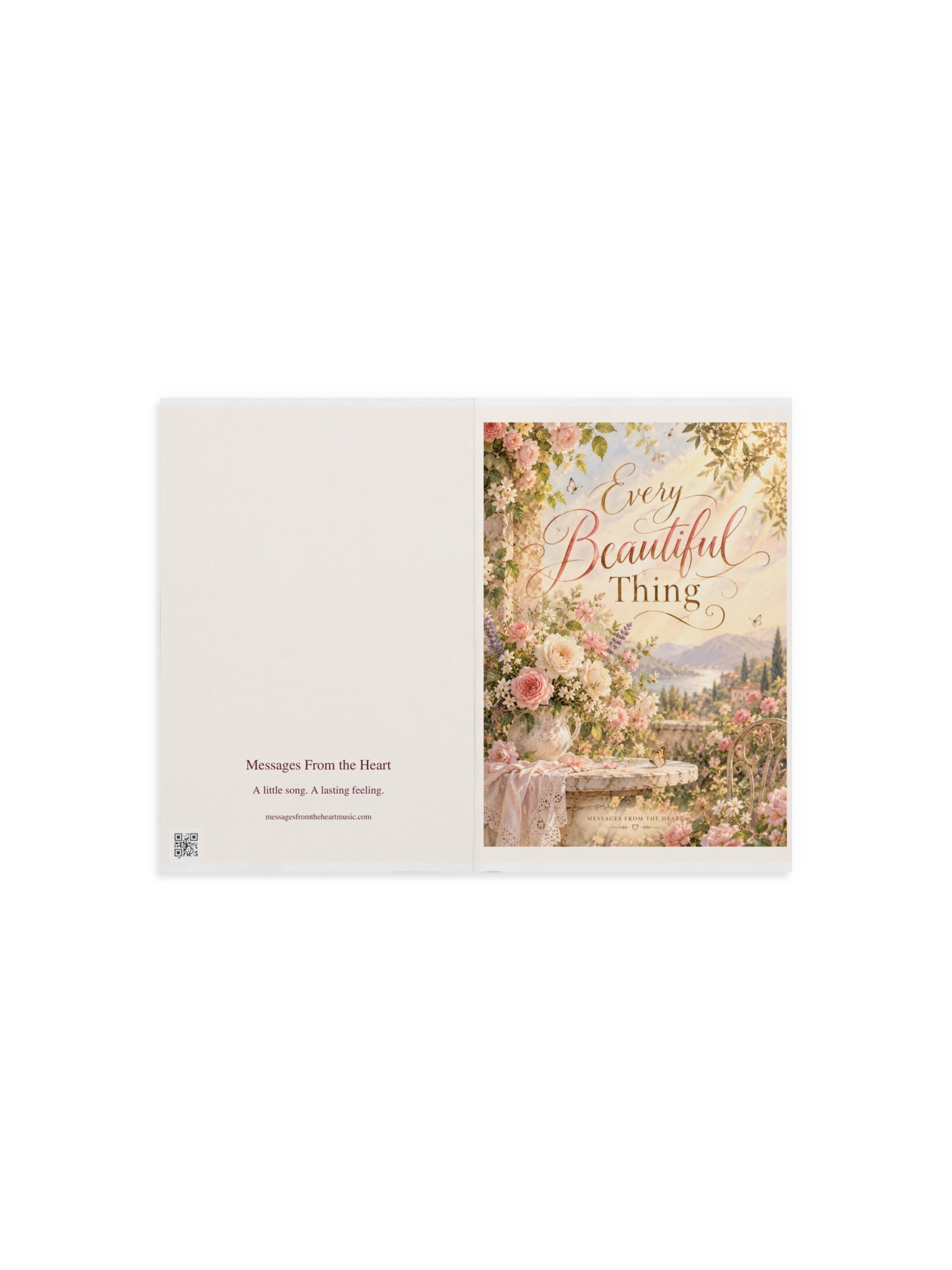 Every Beautiful Thing — Physical QR Greeting Card product image (3)