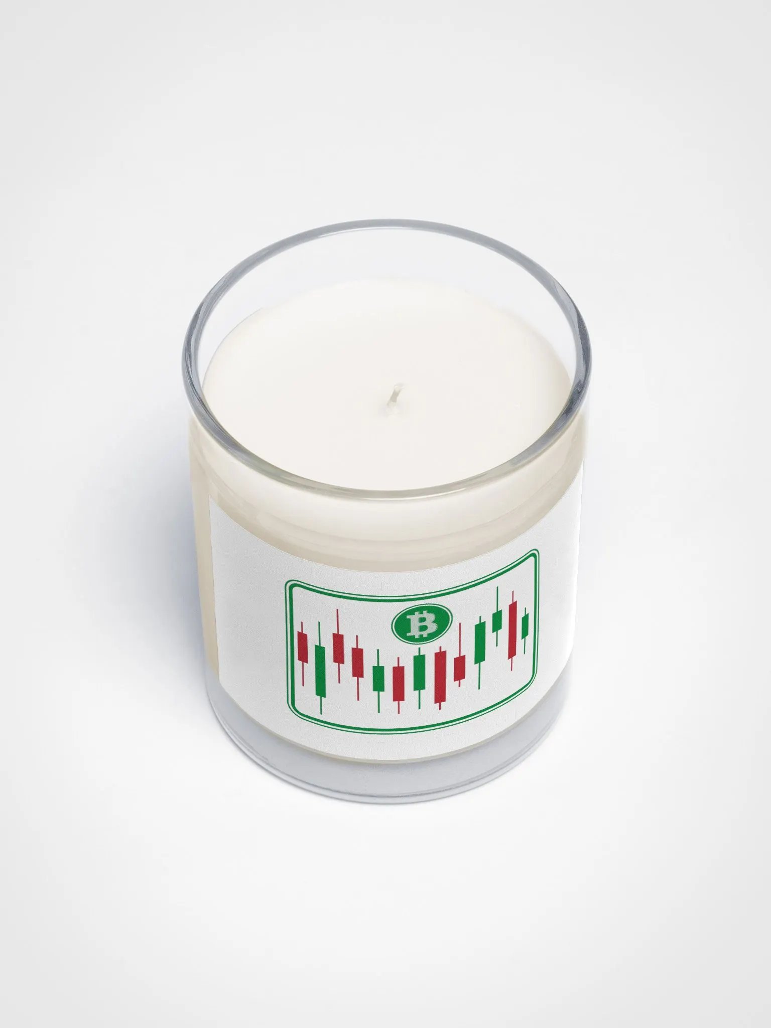 Cryptocurrency Trading Candlestick Soy Wax Candle product image (3)