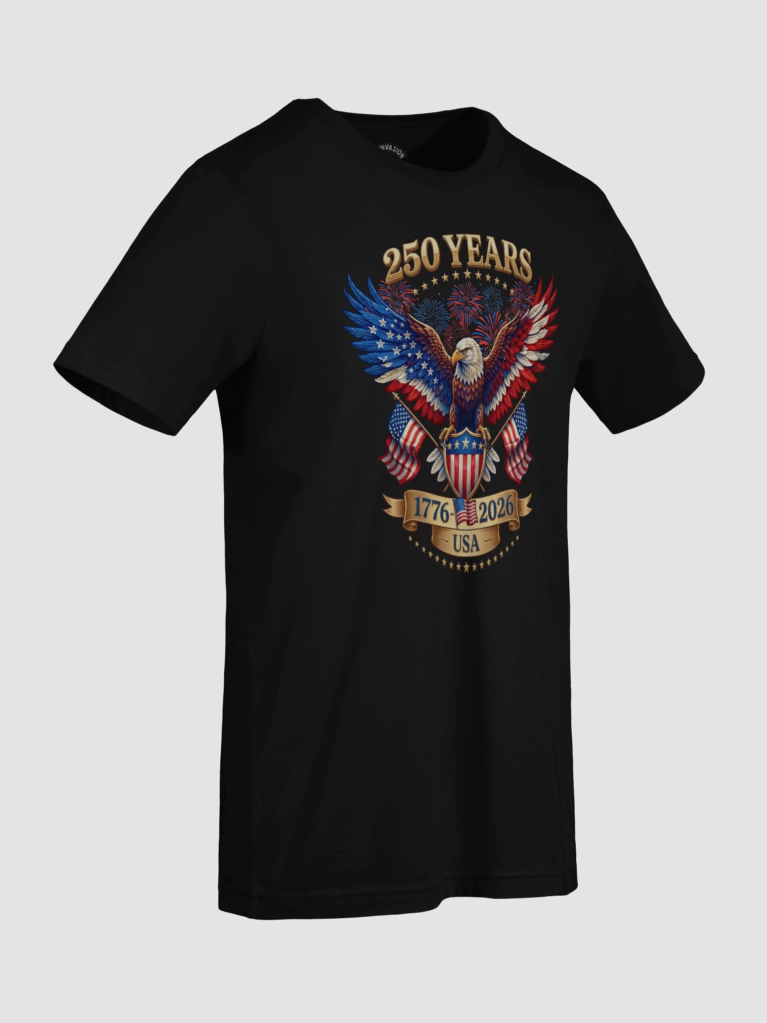 250 Years American 1776 2026 250th 4th July Independence Day T-Shirt product image (2)