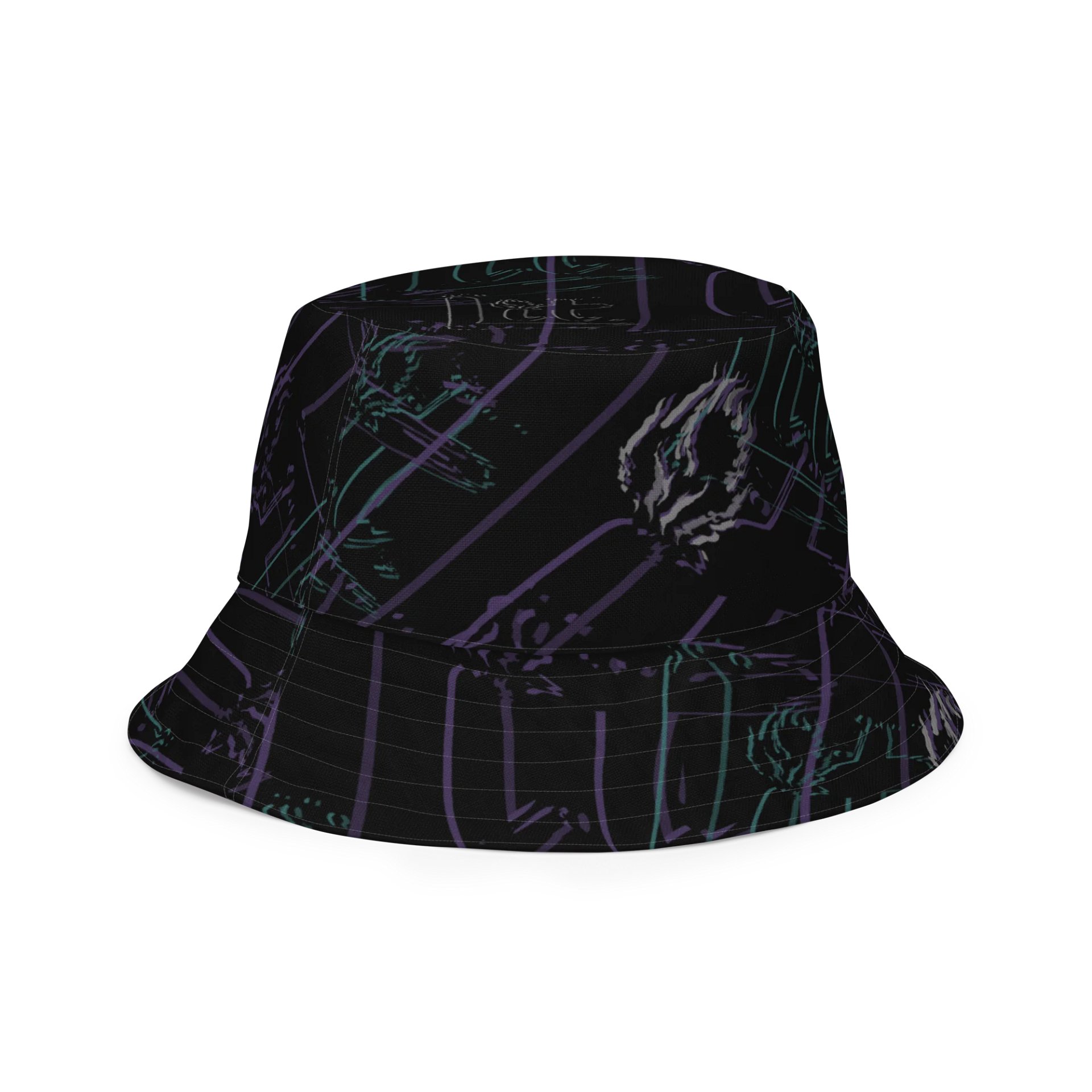 Get Lit into Space Reversible Bucket Hat product image (5)