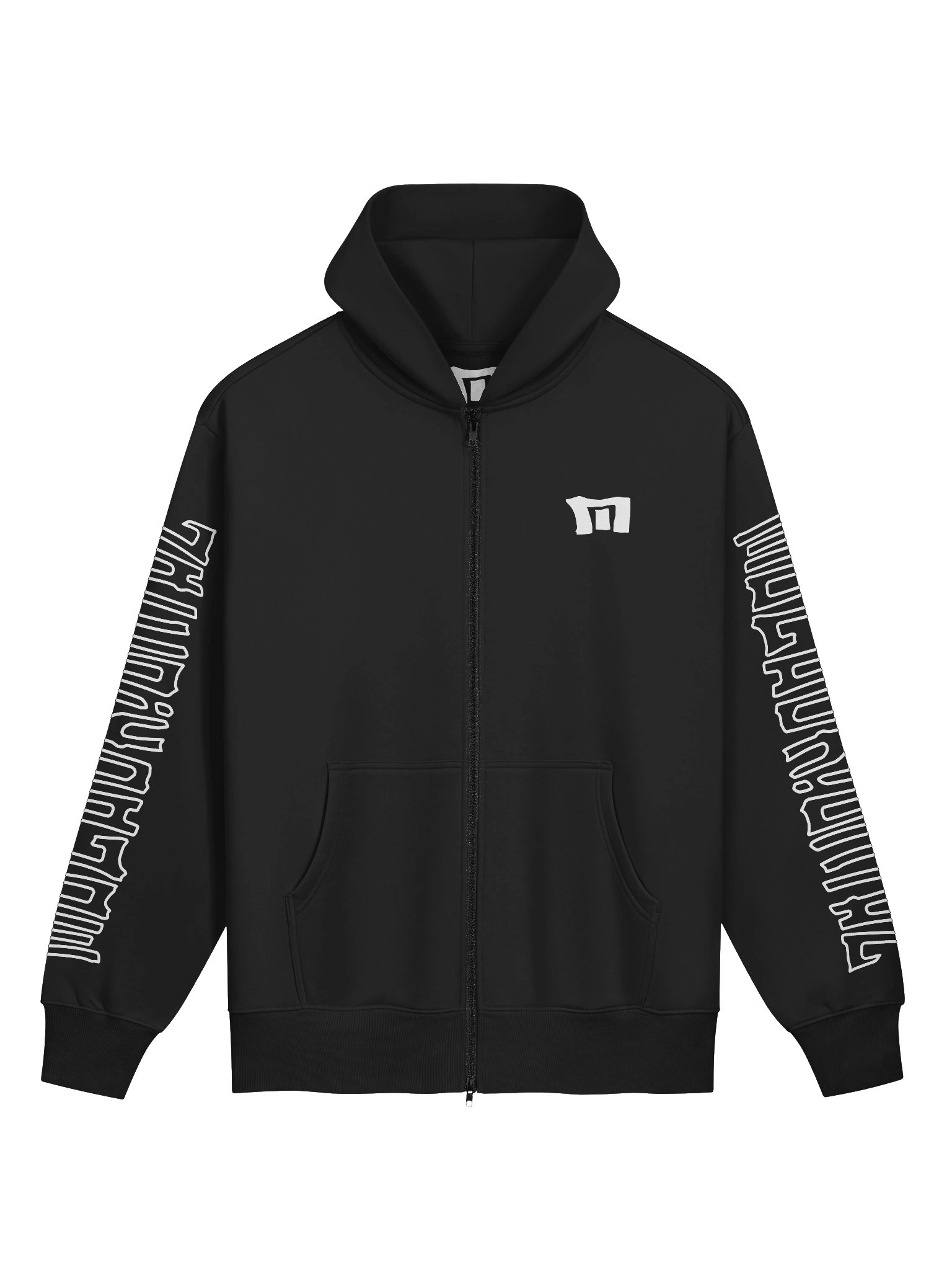 24/7 — Zip Hood · Black product image (2)