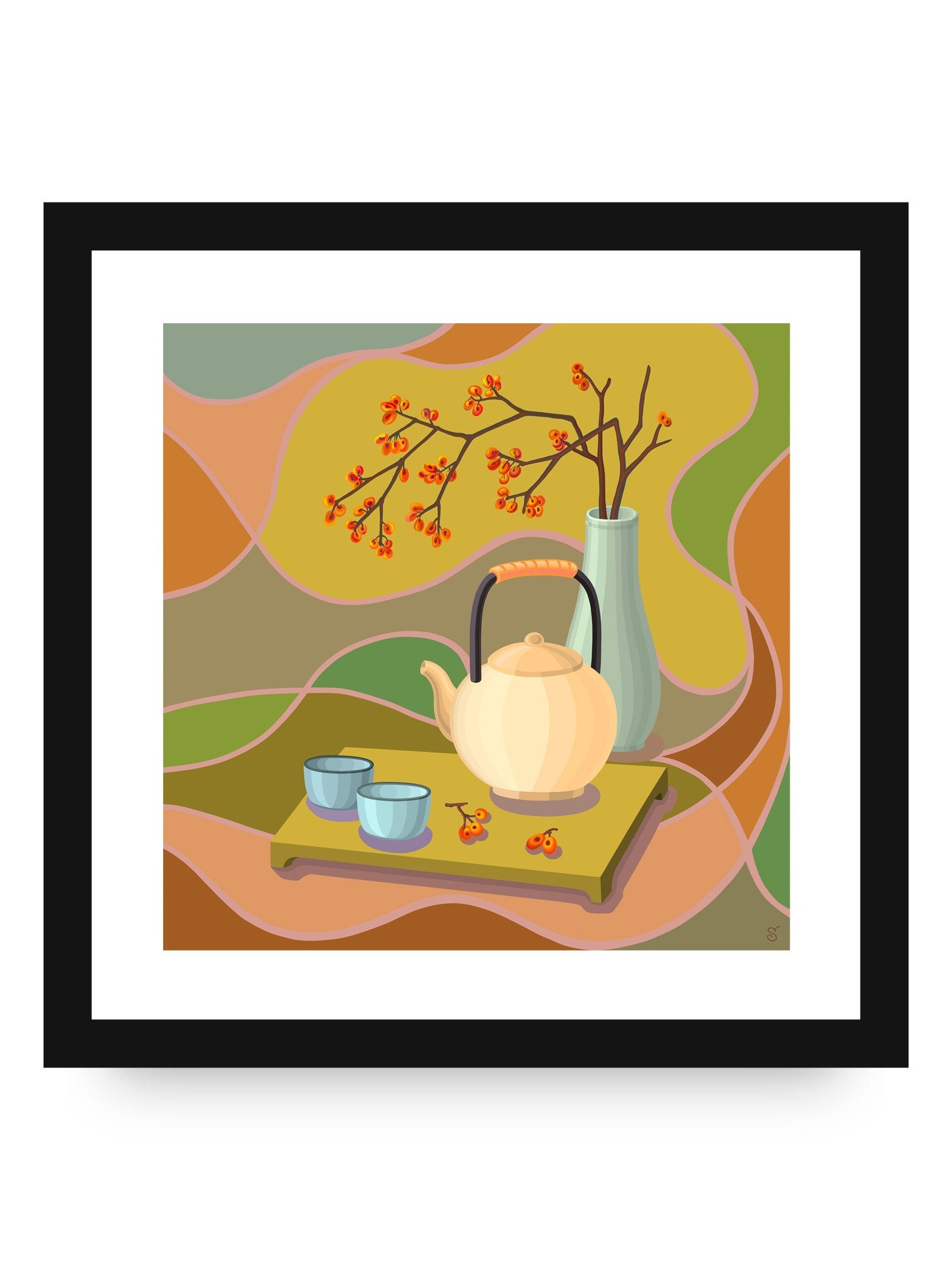 Tranquil Tea Time Poster - Coffee Shop No. 9 product image (22)