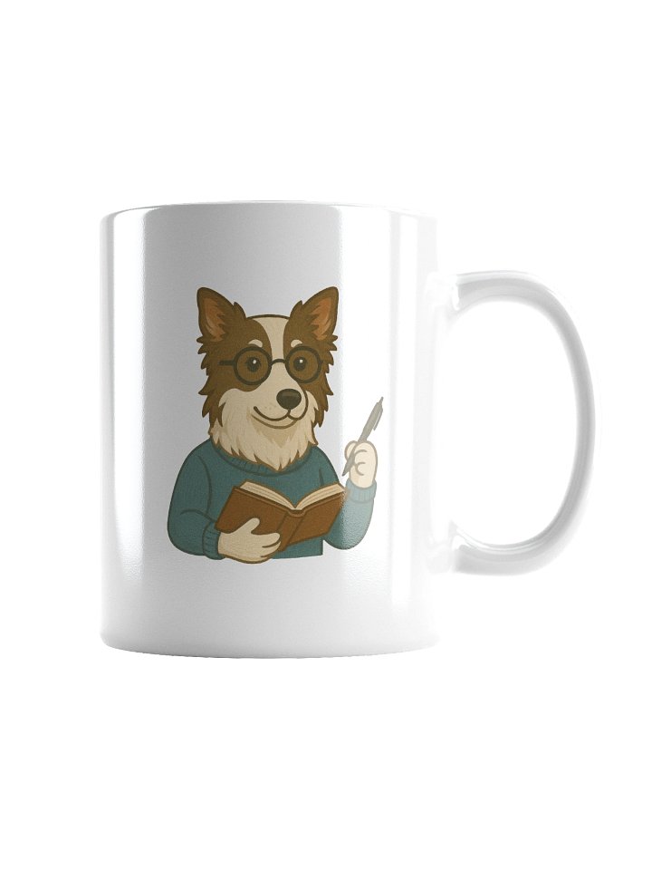 Brainy Border Collie Mug - Wise Whiskers, Bright Minds Series product image (6)