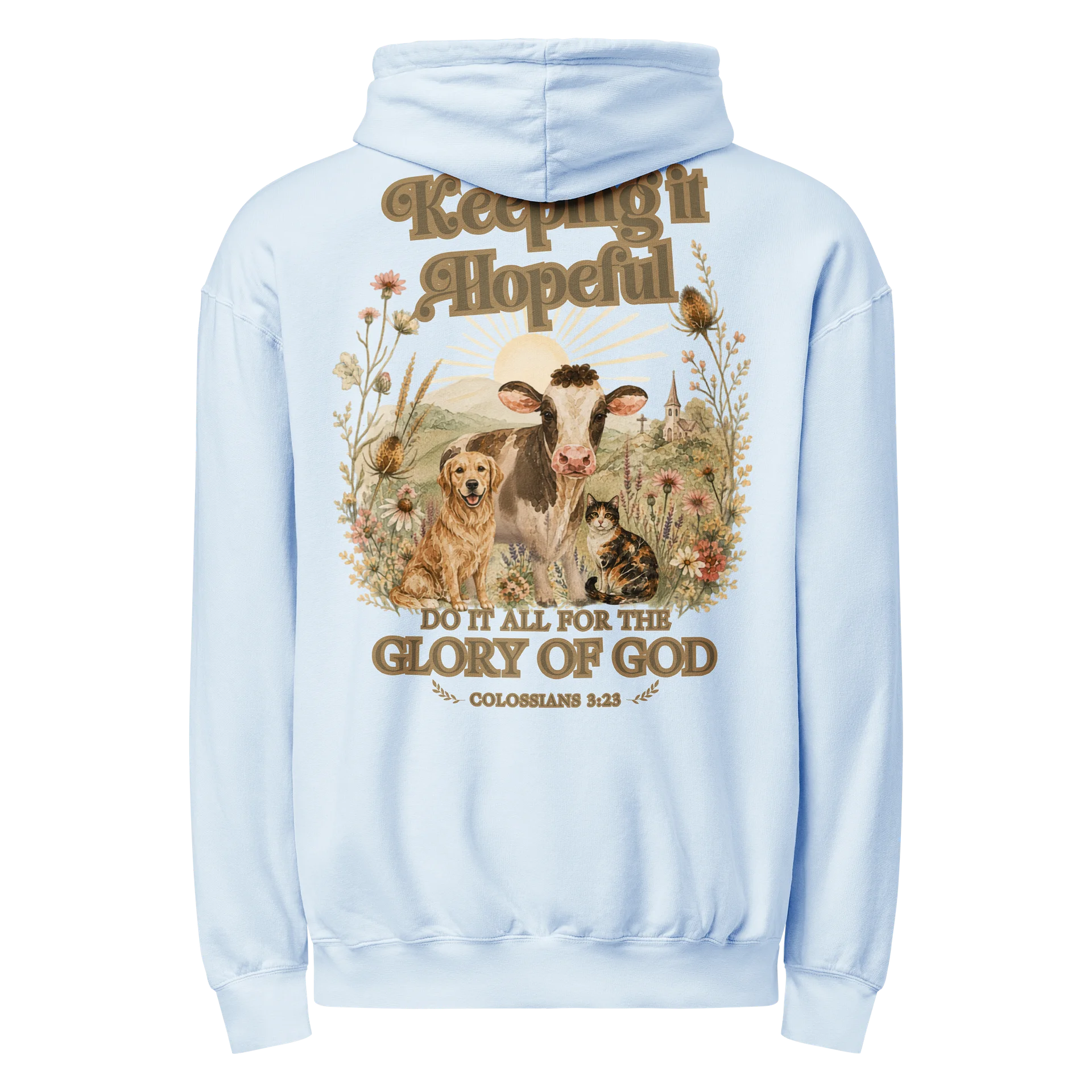Glory of God Back-Print Hoodie product image (1)