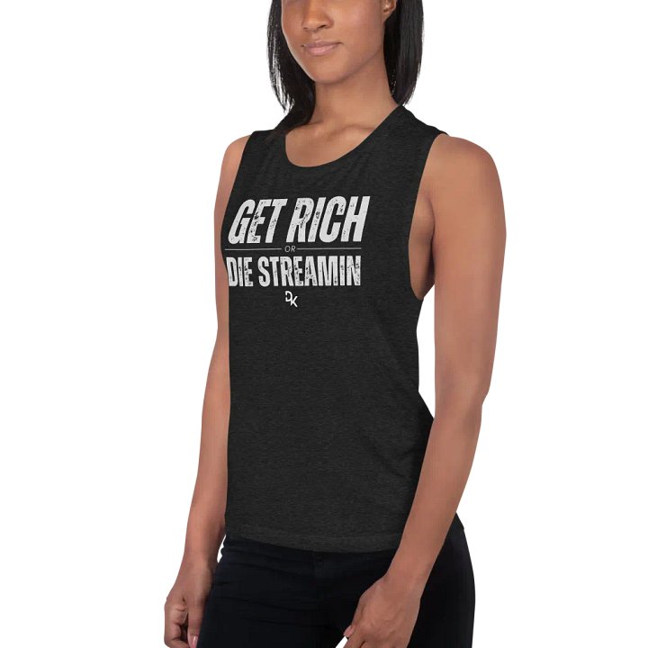 Get Rich Or Die Streamin Women's Tank product image (2)