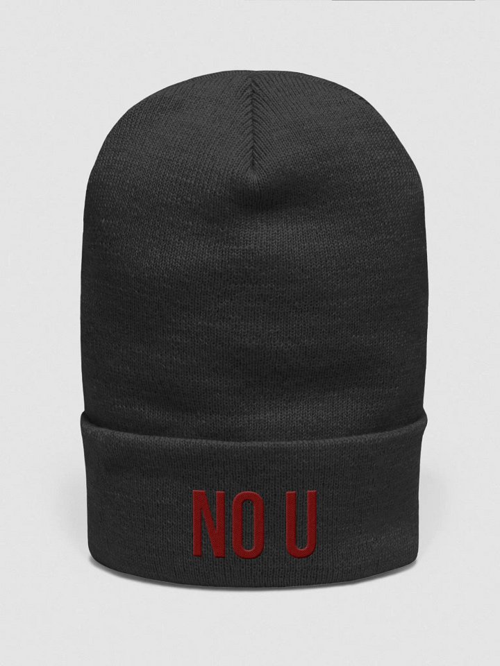 No U Beanie product image (1)