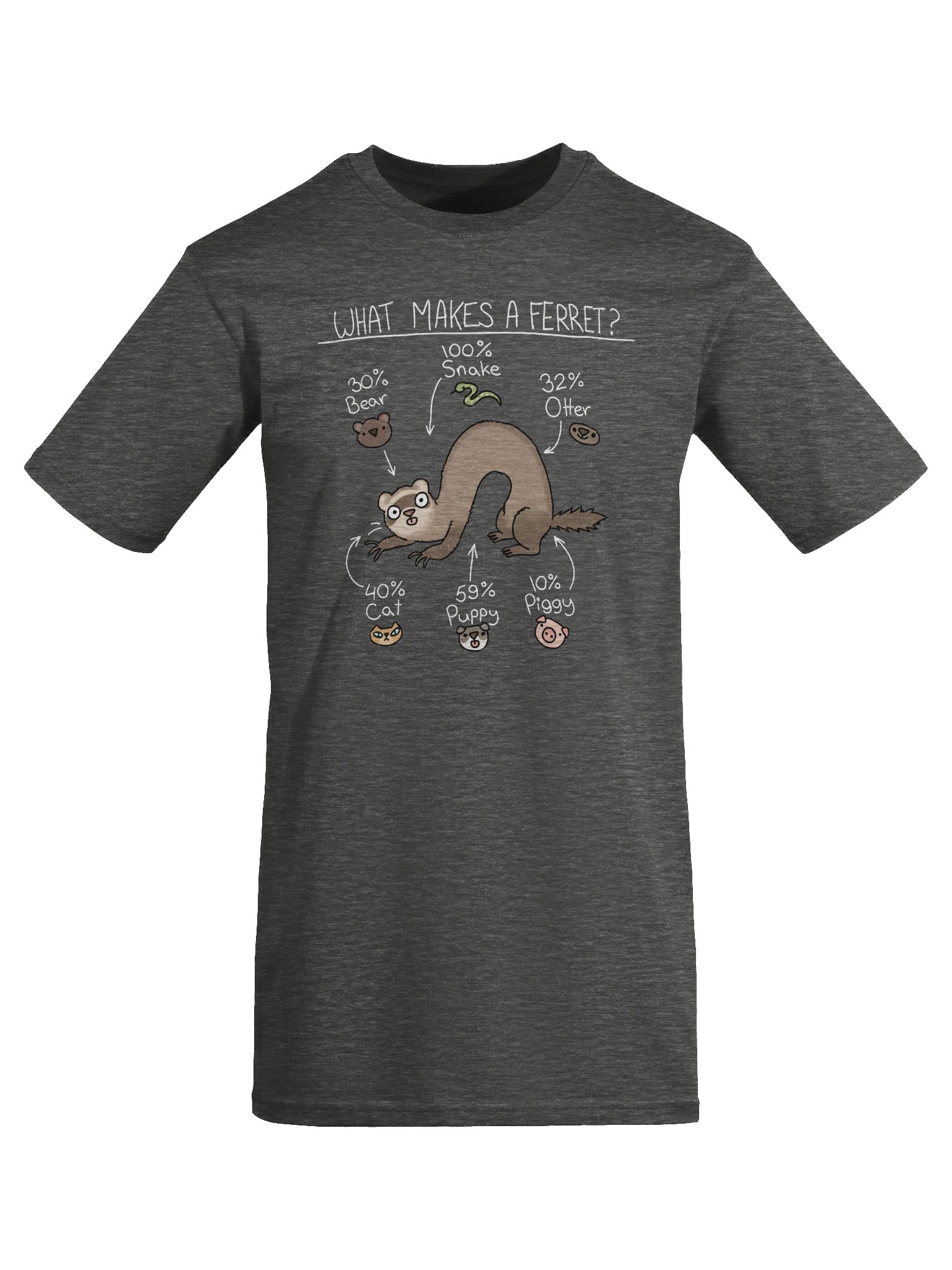 What Makes a Ferret Anatomy | T-Shirt product image (21)