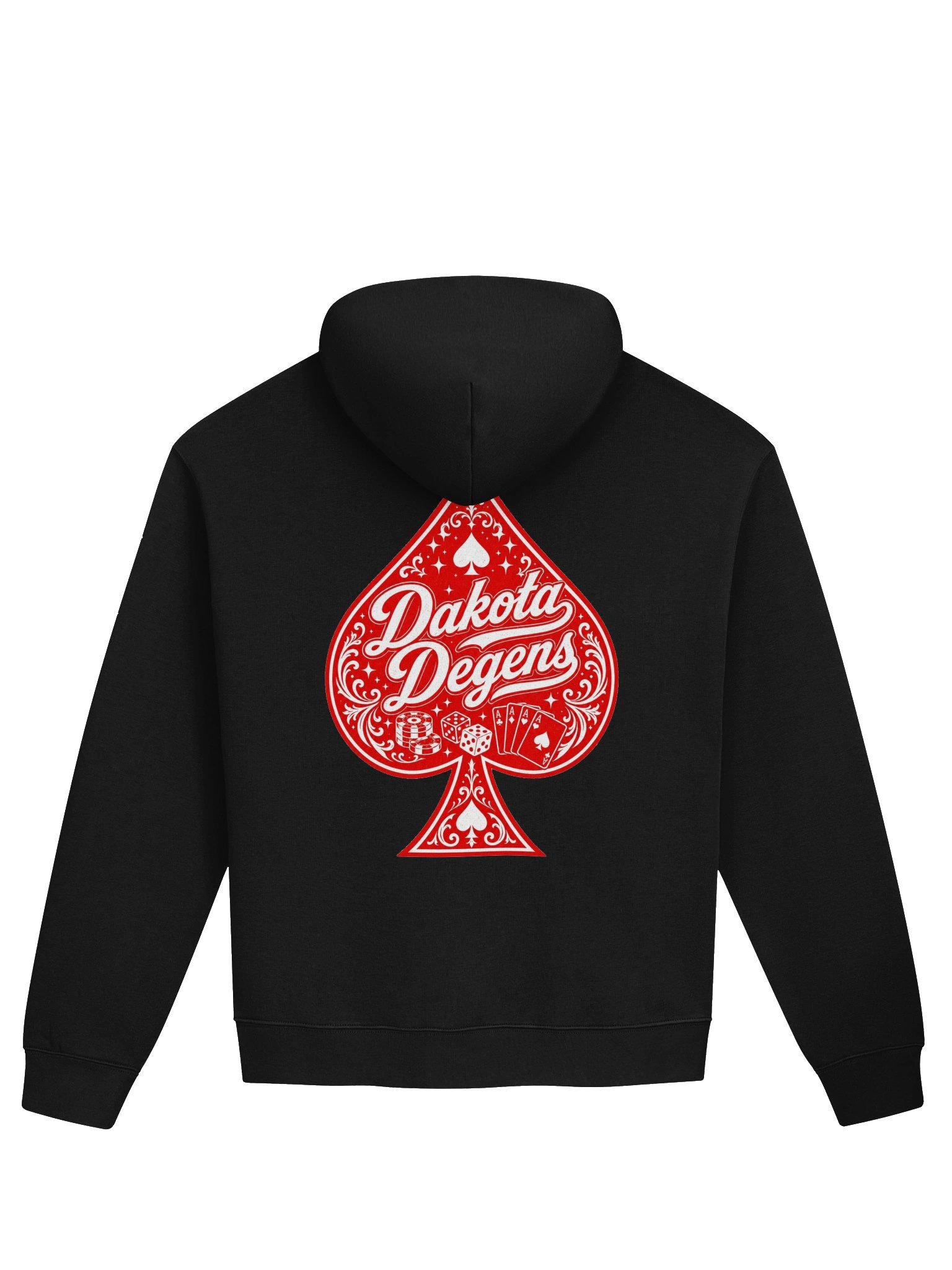Dakota Degens Red Ace of Spades Hoodie product image (2)