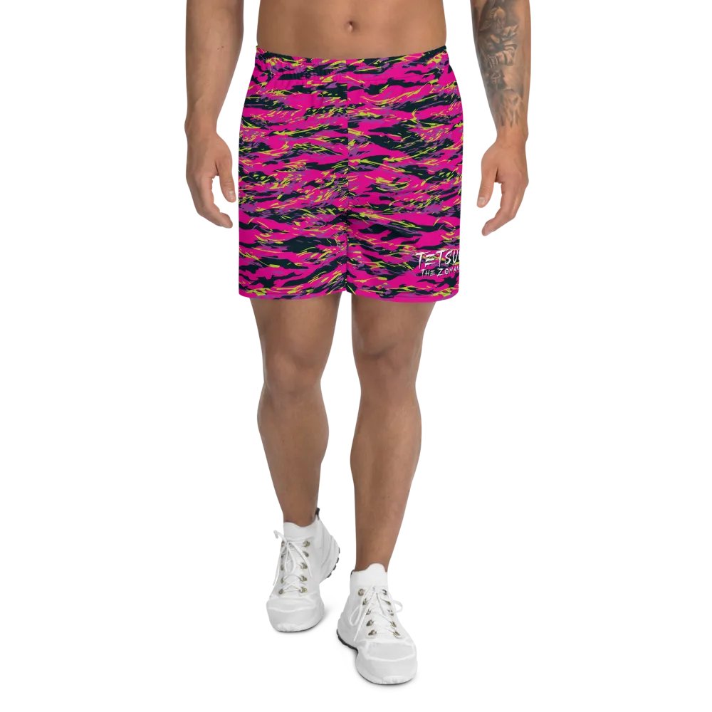 Pink Camo Athletic Shorts product image (2)