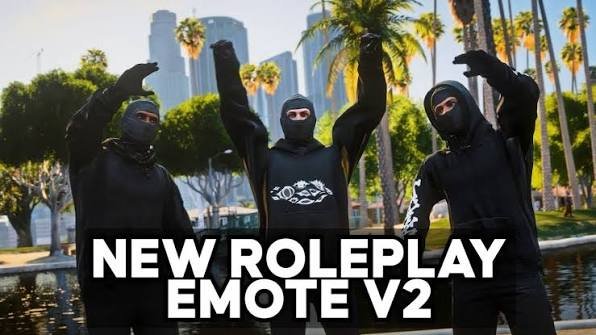 NEW ROLEPLAY EMOTE V2 - FiveM Custom Animation Pack [ QBCore / ESX / QBOX ] product image (1)
