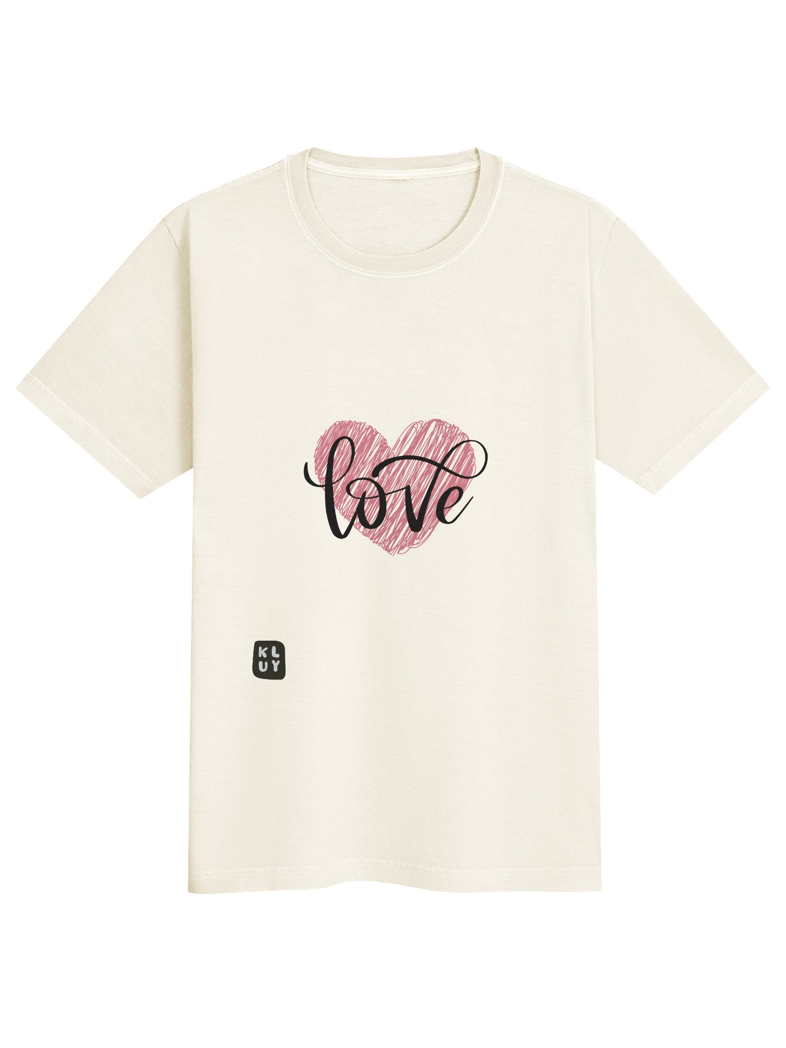 Kluy “Written in Love” Unisex Tee product image (21)