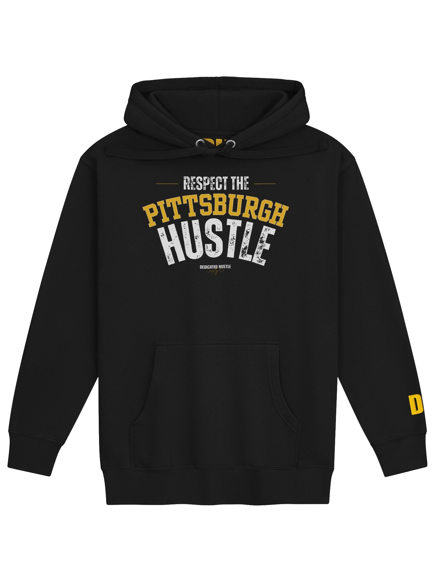 Respect The Pittsburgh Hustle - Varsity Edition Hoodie | Dark Colorways product image (3)